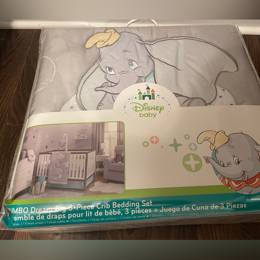 Dumbo Dream Big 3 Piece Bedding Set